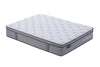 Gray mattress on a white background