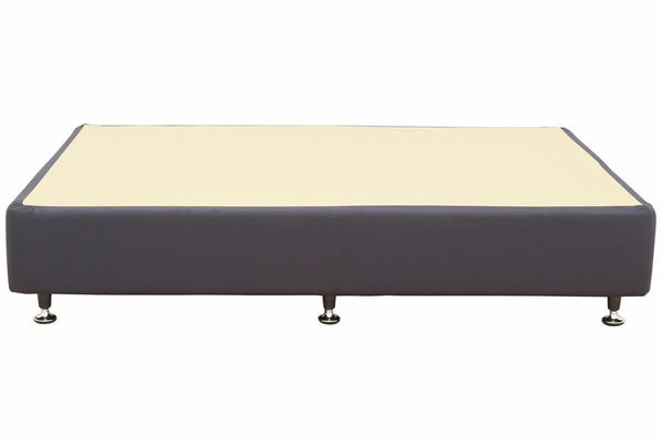 Designer Ensemble Base with Glides (Legs) - Charcoal - Double or Queen Sizes