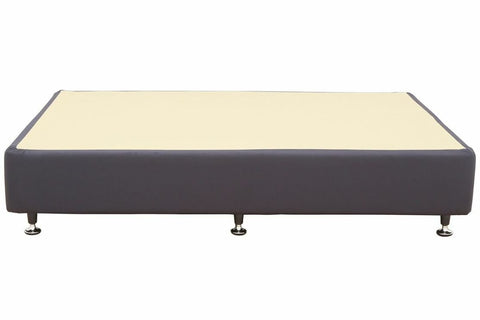 Designer Ensemble Base with Glides (Legs) - Charcoal - Double or Queen Sizes