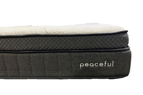 Morrison Peaceful Mattress by Morrison Mattress Factory - Air-Memory Foam & Open-Cell Hyper-Soft Foam - Temperature reduction - Charcoal Infused Bamboo Fibre - Gel Infused Memory Foam - Air-Flow Foam