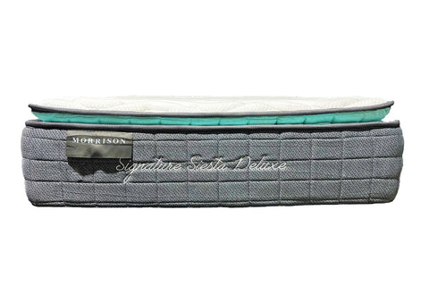 Morrison Mattress Factory Signature Siesta Deluxe Mattress - Medium Soft Feel - Mattress-in-a-Box